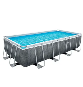 PISCINE BESTWAY POWER STEEL RECTANGULAIRE 4,88x2,44x1,22 m