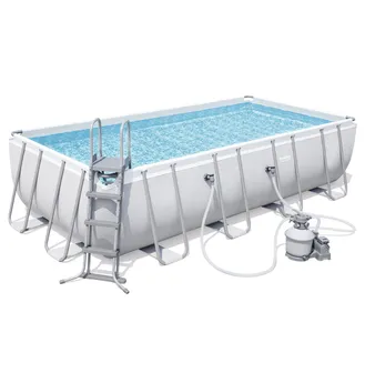 PISCINE BESTWAY POWER STEEL RECTANGULAIRE 5,49x2,74x1,22m